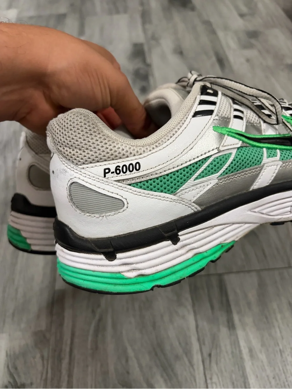 Nike P-6000 Spring Green Running Shoes Sneakers CD6404-104